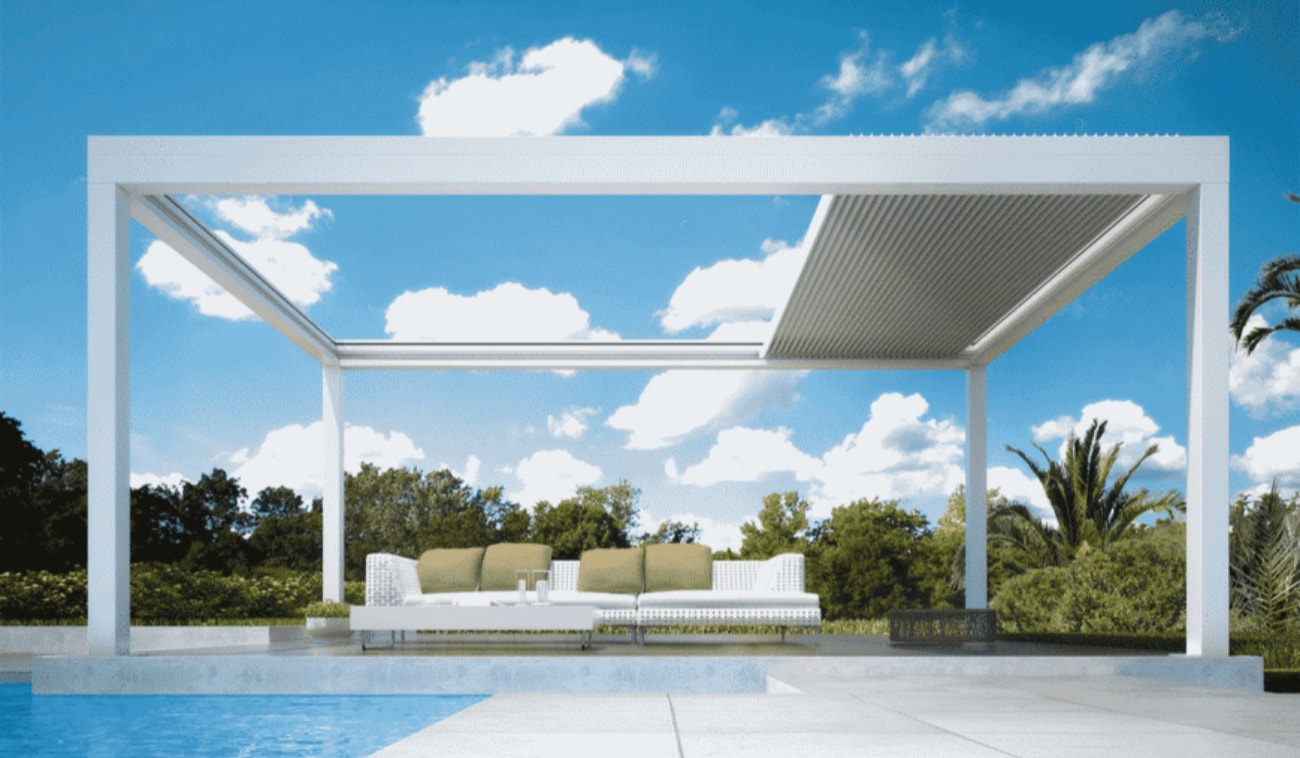 retractable pergola